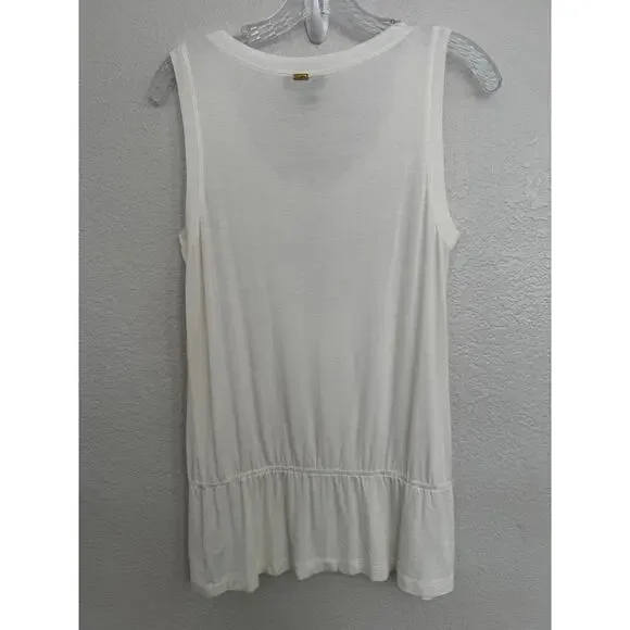 St. John Yellow Label Beaded Sleeveless Top - Picture 7 of 8